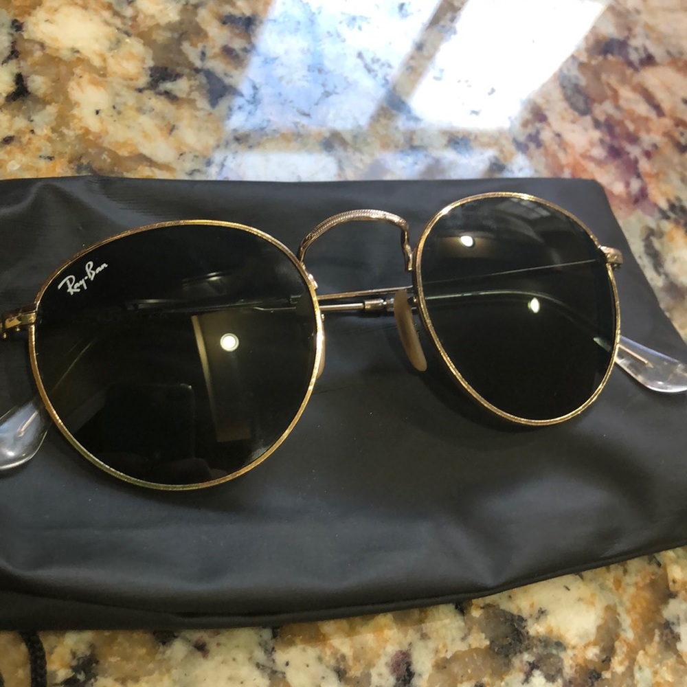 Ray-Ban Round Metal Sunglasses RB3447